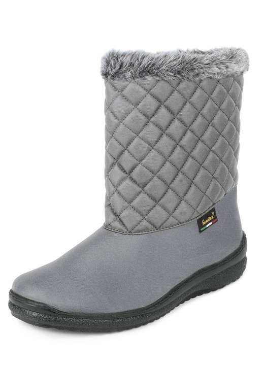 Gesundheitsschuhe - Winterstiefel mit Kunstpelzkragen Ansicht 4 Gesundheitsschuhe - Winterstiefel mit Kunstpelzkragen, in Größe 036 bis 043, in Farbe SCHWARZ Ansicht 4