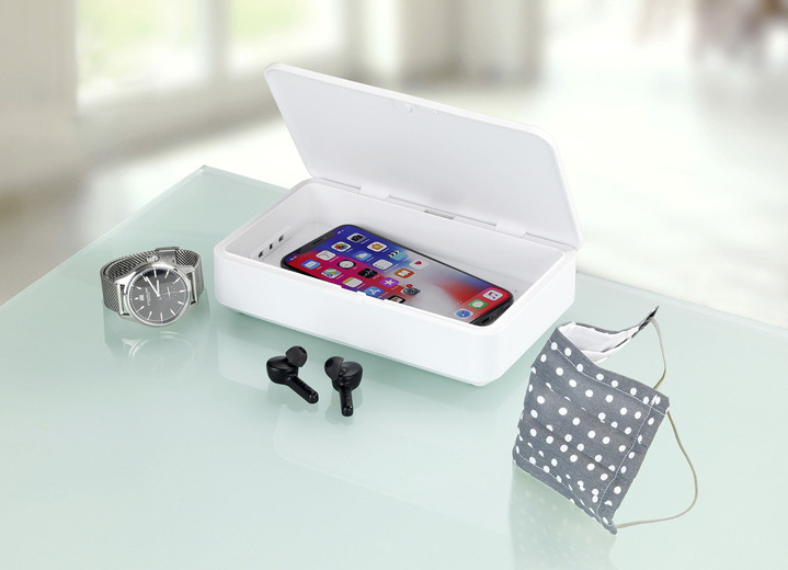 - UV-Desinfektionsbox, in Farbe WEISS Ansicht 1