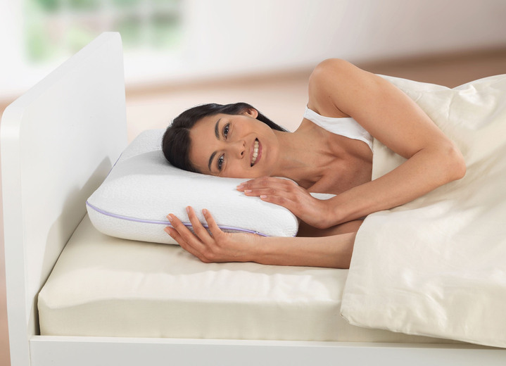 Gesunder Schlaf - Nackenstützkissen mit Lavendelduft Ansicht 5 Gesunder Schlaf - Nackenstützkissen mit Lavendelduft, in Farbe WEISS Ansicht 5