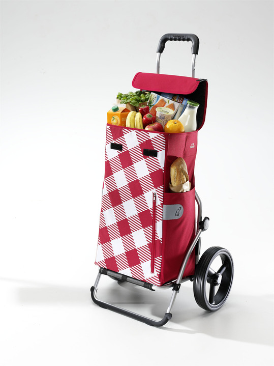 Einkaufstrolleys - Einkaufsroller, in Farbe SCHWARZ Ansicht 3