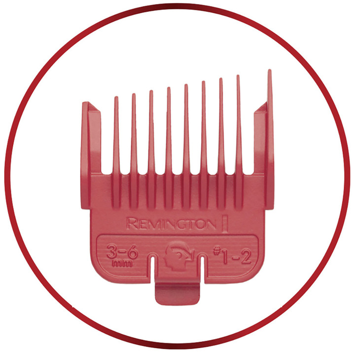 - Remington Easy Fade Haarschneider HC500, in Farbe SCHWARZ-WEISS-ROT Ansicht 2