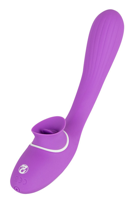Erotik - Rabbitvibrator mit Leckfunktion , in Farbe LILA Ansicht 7