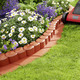 Garten - Flexi-Rasenkante, 8er-Set, mit Fahrspur, in Farbe DUNKELBRAUN – Farbe TERRA – Ansicht 2