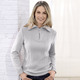 Basics - Pullover mit nachhaltig recycelter Baumwolle – Farbe GRAU MELIERT Basics - Pullover mit nachhaltig recycelter Baumwolle, in Größe 036 bis 052, in Farbe GRAU MELIERT