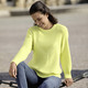 Basics - Pullover mit Zackenstruktur – Farbe ZITRONE Basics - Pullover mit Zackenstruktur, in Größe L(44/46) bis XS(32/34), in Farbe ZITRONE