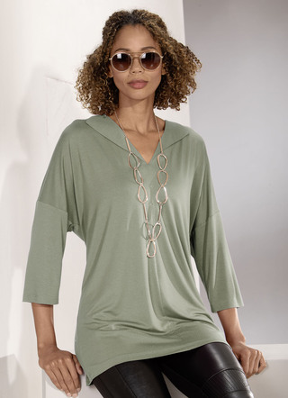 Kombistarke Shirt-Tunika