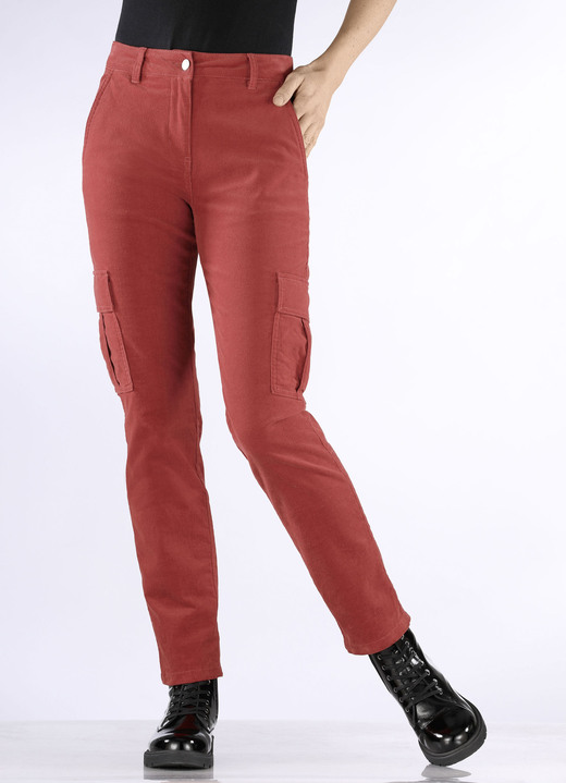 Hosen - Cargohose, in Größe 017 bis 050, in Farbe ROYALBLAU Ansicht 7