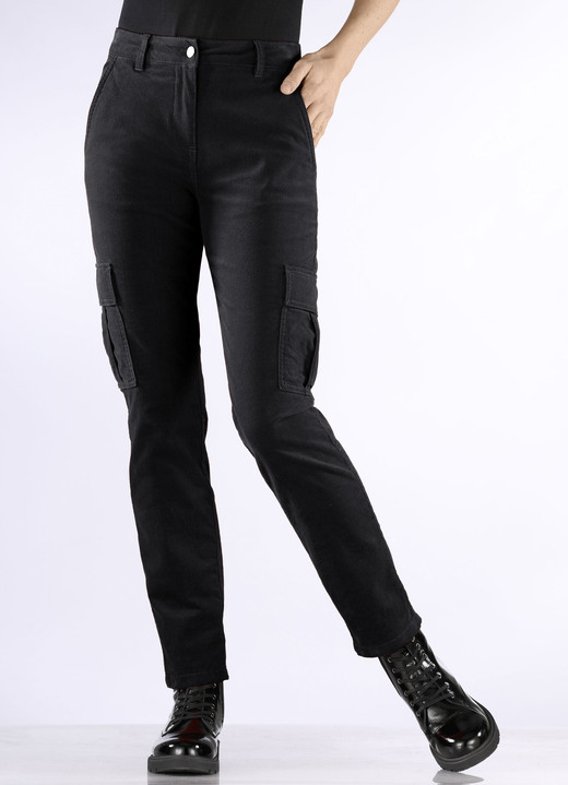 Hosen - Cargohose Ansicht 14 Hosen - Cargohose, in Größe 017 bis 050, in Farbe ZIEGELROT Ansicht 14