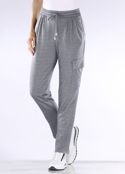 Hosen - Jerseyhose im topaktuellen Joggpant-Style, in Größe 018 bis 054, in Farbe ANTHRAZIT Ansicht 6