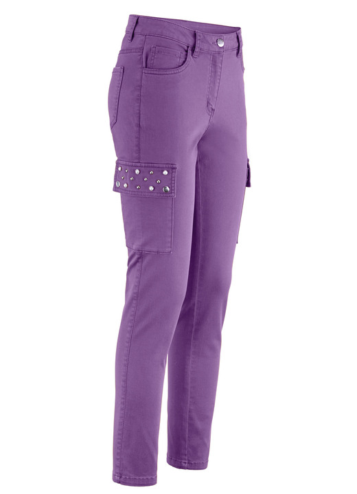 Hosen - Cargohose in 5-Pocket-Form Ansicht 9 Hosen - Cargohose in 5-Pocket-Form, in Größe 017 bis 050, in Farbe ROSTROT Ansicht 9