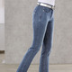 Jeans - Bauchweg-Jeans in 5-Pocket-Form – Farbe JEANSBLAU – Ansicht 1 Jeans - Bauchweg-Jeans in 5-Pocket-Form, in Größe 018 bis 052, in Farbe SCHWARZ – Farbe JEANSBLAU – Ansicht 1