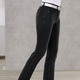 Jeans - Bauchweg-Jeans in 5-Pocket-Form – Farbe SCHWARZ – Ansicht 1 Jeans - Bauchweg-Jeans in 5-Pocket-Form, in Größe 018 bis 052, in Farbe SCHWARZ – Farbe SCHWARZ – Ansicht 1