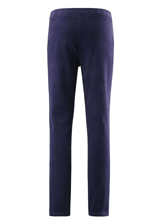 - Cordhose in Schlupfform, in Größe 018 bis 052, in Farbe INDIGOBLAU Ansicht 2