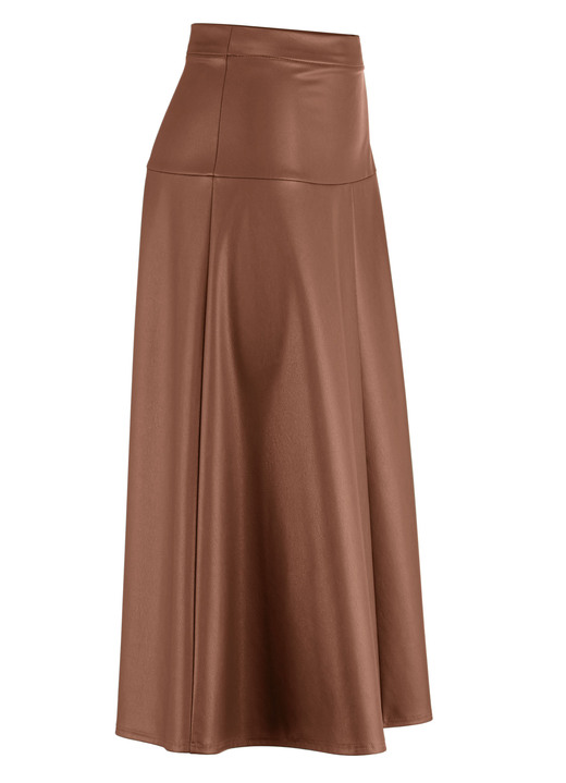 Röcke - Rock in leichter Tellerform, in Größe 017 bis 052, in Farbe OLIV Ansicht 5