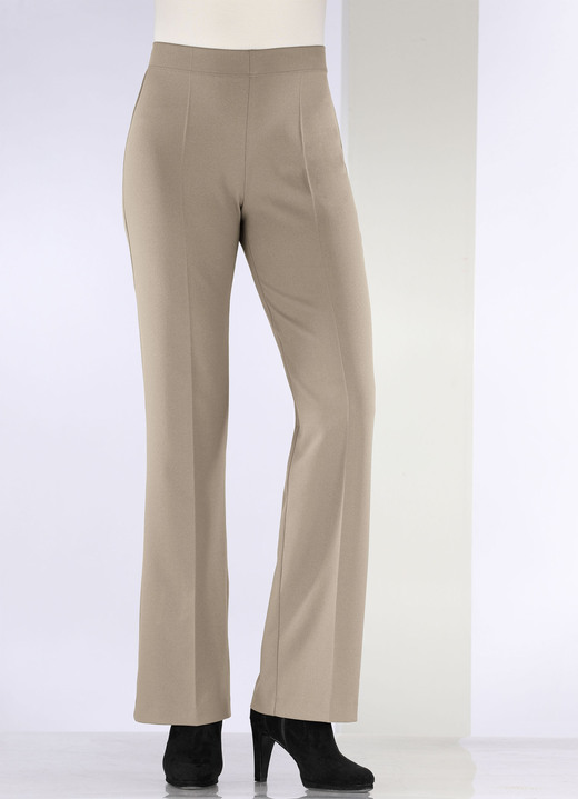 Hosen - Schicke Hose mit ausgestellter Fußweite, in Größe 018 bis 054, in Farbe MARINE Ansicht 12