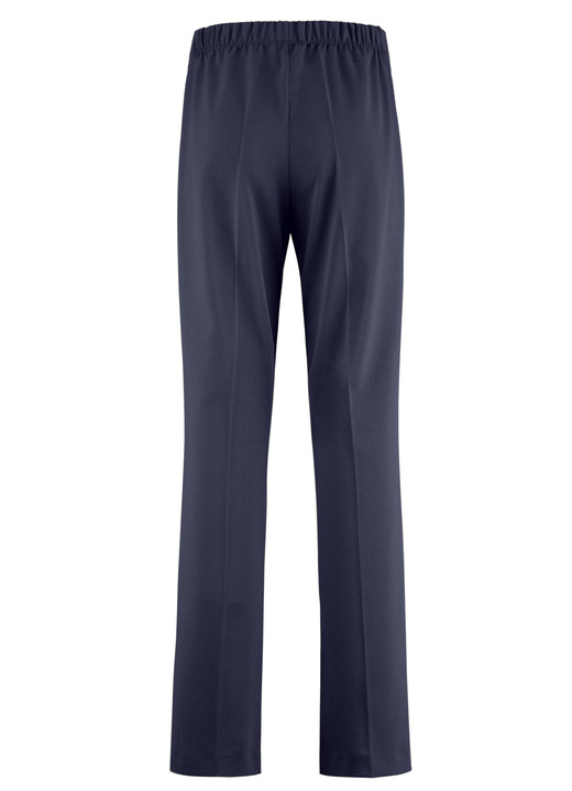 Hosen - Schicke Hose mit ausgestellter Fußweite, in Größe 018 bis 054, in Farbe MARINE Ansicht 2