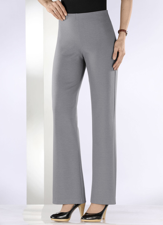 Hosen in Schlupfform - Jerseyhose mit ausgestellter Fußweite Ansicht 12 Hosen in Schlupfform - Jerseyhose mit ausgestellter Fußweite, in Größe 018 bis 092, in Farbe COGNAC Ansicht 12