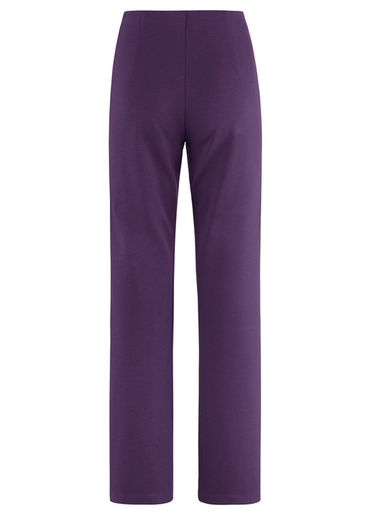 Hosen in Schlupfform - Jerseyhose mit ausgestellter Fußweite, in Größe 018 bis 092, in Farbe SCHWARZ Ansicht 14