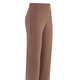 Hosen in Schlupfform - Jerseyhose mit ausgestellter Fußweite – Farbe COGNAC – Ansicht 1 Hosen in Schlupfform - Jerseyhose mit ausgestellter Fußweite, in Größe 018 bis 092, in Farbe COGNAC – Farbe COGNAC – Ansicht 1