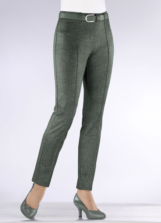 Hosen - Jerseyhose in Schlupfform Ansicht 2 Hosen - Jerseyhose in Schlupfform, in Größe 017 bis 052, in Farbe INDIGOBLAU MEL. Ansicht 2