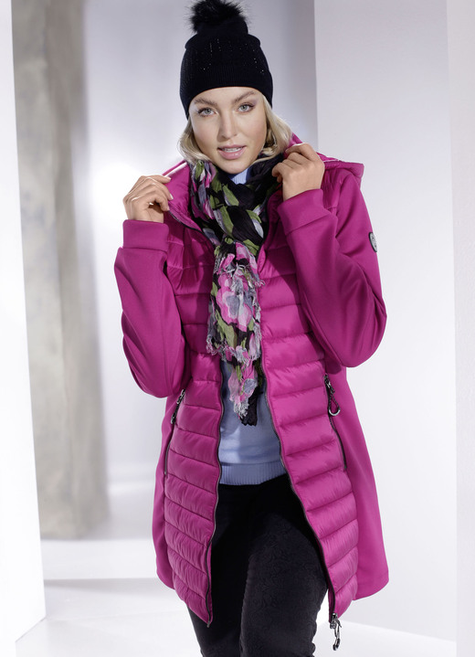 Kurz - Jacke in 2 Farben, in Größe 034 bis 052, in Farbe FUCHSIA Ansicht 1
