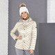 Kurz - Funktionsjacke mit abnehmbarer Kapuze – Farbe HELLBEIGE – Ansicht 1 Kurz - Funktionsjacke mit abnehmbarer Kapuze, in Größe 034 bis 052, in Farbe KHAKI – Farbe HELLBEIGE – Ansicht 1