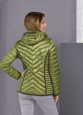 Funktionsjacke mit abnehmbarer Kapuze