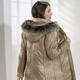 Winterjacken - Jacke mit abnehmbarer Kapuze – Farbe GOLDBEIGE – Ansicht 1 Winterjacken - Jacke mit abnehmbarer Kapuze, in Größe 040 bis 060, in Farbe GOLDBEIGE – Farbe GOLDBEIGE – Ansicht 1