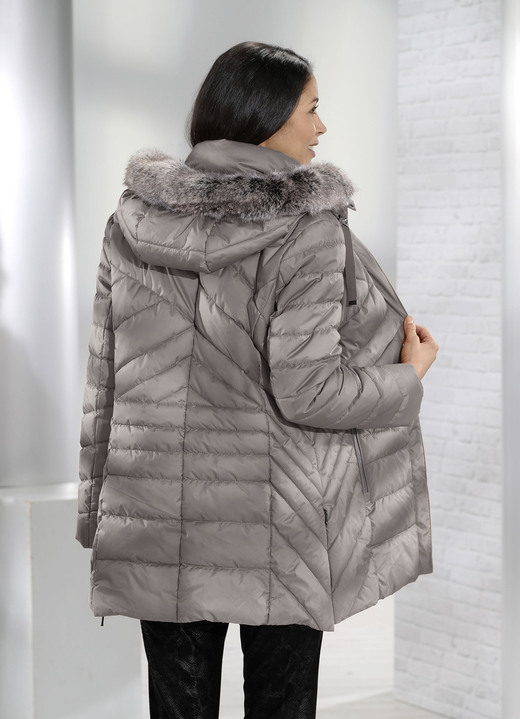 - Jacke in 2 Farben, in Größe 018 bis 054, in Farbe STEINGRAU