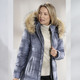 Winterjacken - Jacke mit abnehmbarer Kapuze – Farbe RAUCHBLAU – Ansicht 2 Winterjacken - Jacke mit abnehmbarer Kapuze, in Größe 036 bis 052, in Farbe GRAFIT – Farbe RAUCHBLAU – Ansicht 2