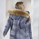 Winterjacken - Jacke mit abnehmbarer Kapuze – Farbe RAUCHBLAU – Ansicht 3 Winterjacken - Jacke mit abnehmbarer Kapuze, in Größe 036 bis 052, in Farbe GRAFIT – Farbe RAUCHBLAU – Ansicht 3
