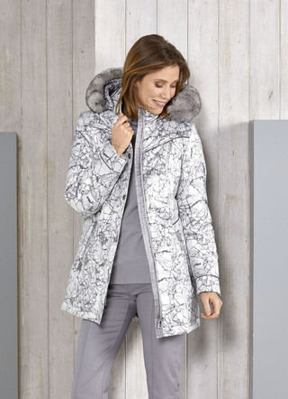 Funktionsjacke mit Fantasiedessin