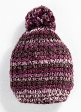 Mütze mit Bommel