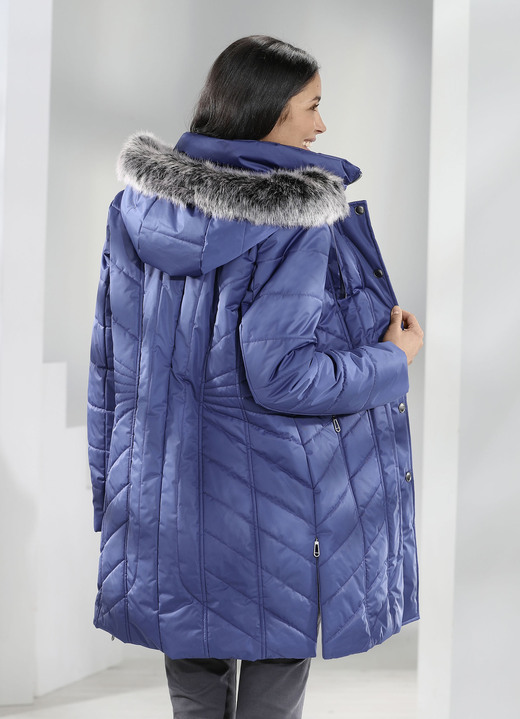 - Funktions-Kurzmantel in 2 Farben, in Größe 036 bis 054, in Farbe LAPISBLAU Ansicht 3