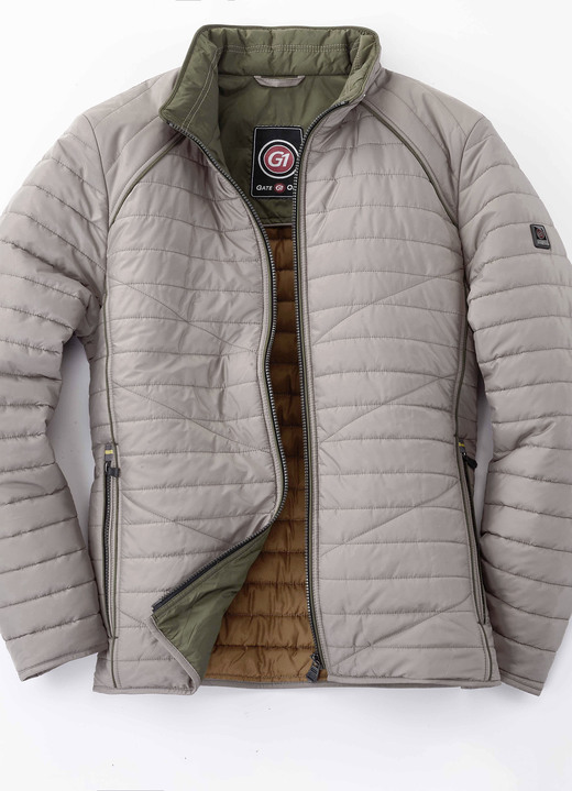 Jacken & Mäntel - Steppkurzjacke von „Gate One“ in 4 Farben, in Größe 048 bis 064, in Farbe BEIGE