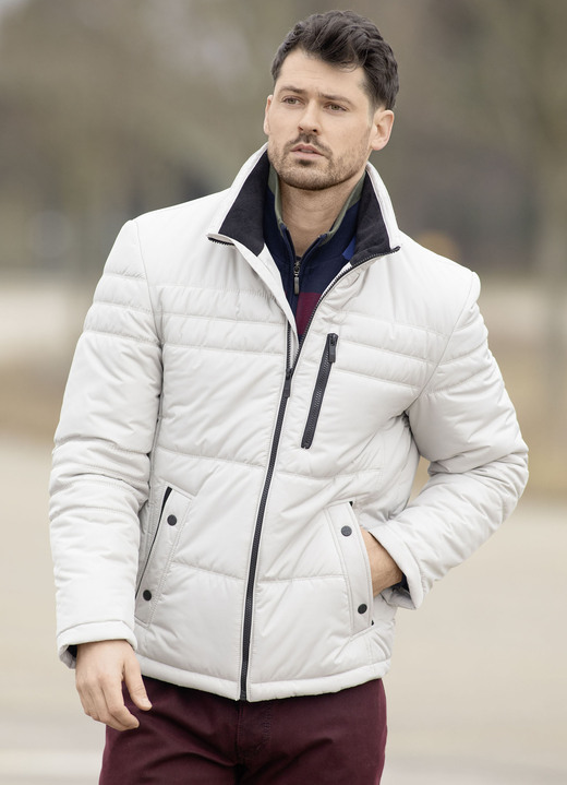 - Steppkurzjacke von „Cabano“, in Größe 024 bis 062, in Farbe KIESEL Ansicht 2