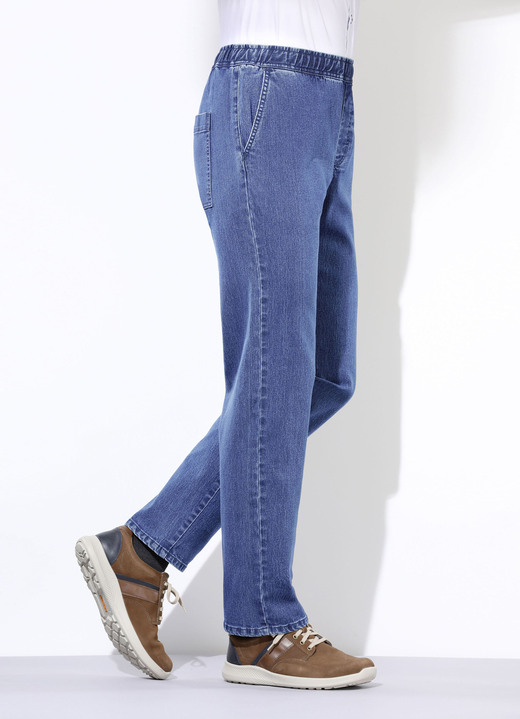 Jeans - Schlupfjeans in 3 Farben Jeans - Schlupfjeans in 3 Farben, in Größe 024 bis 060, in Farbe HELLBLAU
