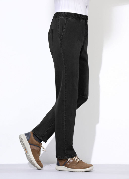 Jeans - Schlupfjeans in 3 Farben Ansicht 7 Jeans - Schlupfjeans in 3 Farben, in Größe 024 bis 060, in Farbe JEANSBLAU Ansicht 7