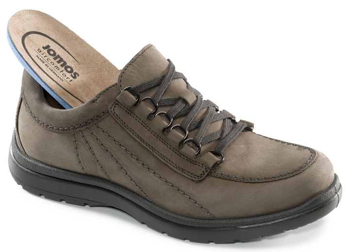 - Schnürschuh mit herausnehmbarem Fußbett, in Größe 040 bis 047, in Farbe OLIV Ansicht 2