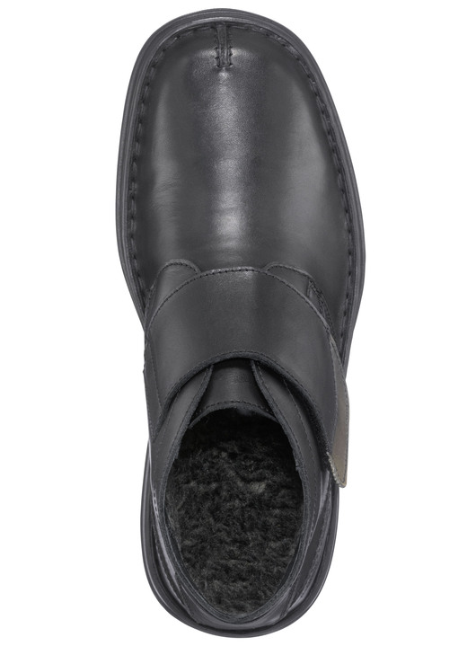 Stiefeletten - GINO GALANTE, gefütterte Herren-Boots, Winterschuhe, Weite K, mit herausnehmbarem Fußbett, in Größe 039 bis 046, in Farbe SCHWARZ-GRAU Ansicht 3