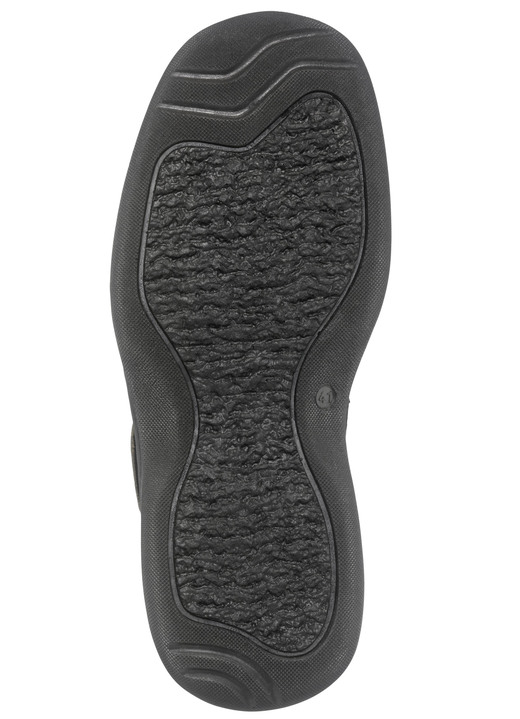 Stiefeletten - GINO GALANTE, gefütterte Herren-Boots, Winterschuhe, Weite K, mit herausnehmbarem Fußbett, in Größe 039 bis 046, in Farbe SCHWARZ-GRAU Ansicht 4