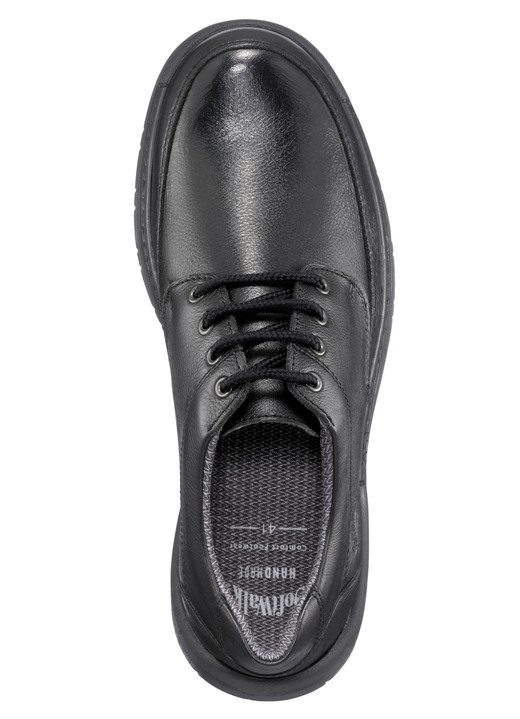 - Wetterfester Schnürschuh mit Wechselfußbett, in Größe 039 bis 046, in Farbe SCHWARZ Ansicht 3