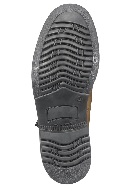 Stiefeletten - GINO GALANTE, gefütterte Herren-Stiefel, Winterschuhe, mit Lammfell Ansicht 4 Stiefeletten - GINO GALANTE, gefütterte Herren-Stiefel, Winterschuhe, mit Lammfell, in Größe 039 bis 046, in Farbe BRAUN Ansicht 4