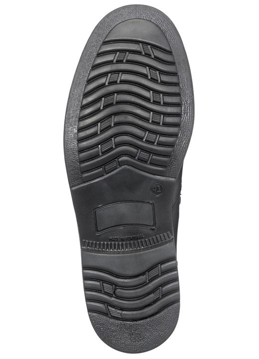 Stiefeletten - GINO GALANTE, gefütterte Herren-Stiefel, Winterschuhe, mit Lammfell Ansicht 3 Stiefeletten - GINO GALANTE, gefütterte Herren-Stiefel, Winterschuhe, mit Lammfell, in Größe 039 bis 046, in Farbe SCHWARZ Ansicht 3