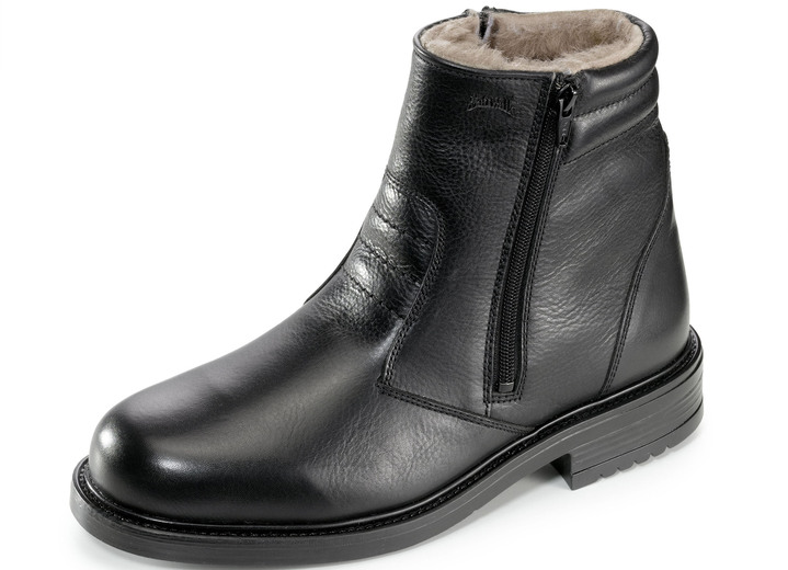 Stiefeletten - GINO GALANTE, gefütterte Herren-Stiefel, Winterschuhe, mit Lammfell Ansicht 5 Stiefeletten - GINO GALANTE, gefütterte Herren-Stiefel, Winterschuhe, mit Lammfell, in Größe 039 bis 046, in Farbe BRAUN Ansicht 5