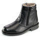Stiefeletten - GINO GALANTE, gefütterte Herren-Stiefel, Winterschuhe, mit Lammfell – Farbe SCHWARZ – Ansicht 1 Stiefeletten - GINO GALANTE, gefütterte Herren-Stiefel, Winterschuhe, mit Lammfell, in Größe 039 bis 046, in Farbe SCHWARZ – Farbe SCHWARZ – Ansicht 1