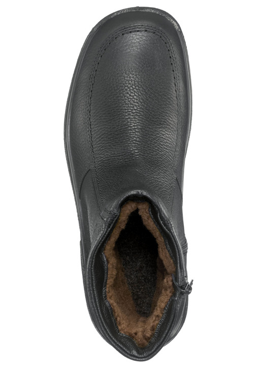 - Stiefel mit echtem Lammfellfutter, in Größe 040 bis 046, in Farbe SCHWARZ Ansicht 2