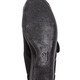Hausschuhe - Laurina, klassische Damen-Klettschuhe, mit elastischem Samt – Farbe SCHWARZ – Ansicht 3 Hausschuhe - Laurina, klassische Damen-Klettschuhe, mit elastischem Samt, in Größe 036 bis 042, in Farbe BORDEAUX – Farbe SCHWARZ – Ansicht 3