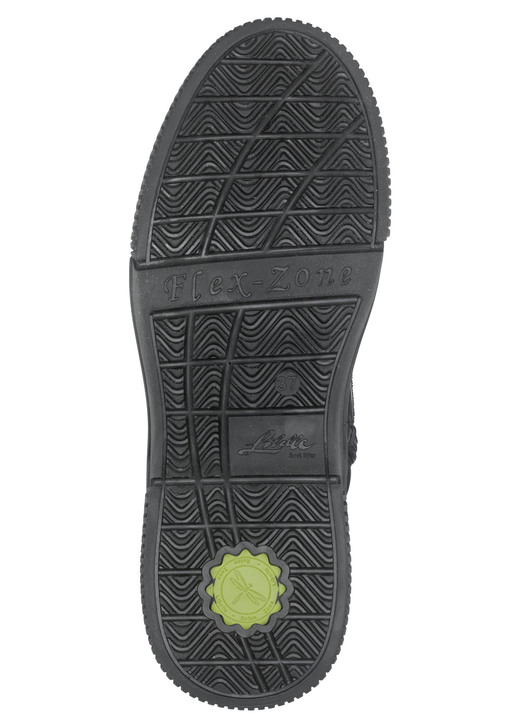 - Libelle Bootie aus Nappaleder mit Zier-Reißverschluss, in Größe 036 bis 042, in Farbe SCHWARZ Ansicht 4