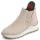 Stiefel & Stiefeletten - Rieker Stiefelette aus weichem Nubukmaterial, in Größe 036 bis 042, in Farbe BEIGE – Farbe BEIGE – Ansicht 2